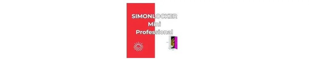 SIMONLOCKER Mini Professional | Taquilla metálica compacta y modular