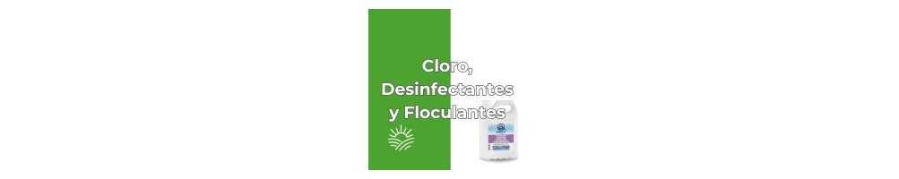 Cloro y floculantes para piscinas | Tratamiento completo